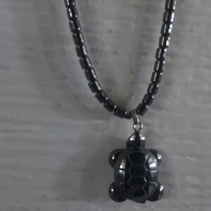 Turtle or Dolphine Pendant Necklace